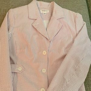 Pink & White Summer Jacket
